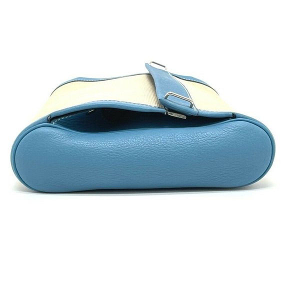 HERMES Equi Pouch Clutch bag Toile H / Taurillon C - Picture 4 of 11